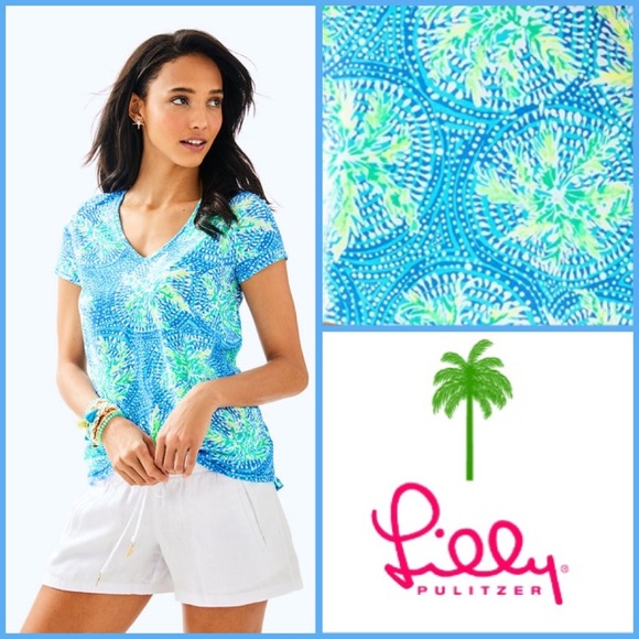 Lilly Pulitzer Tops - NWOT Lilly Pulitzer Etta Top, Tropic Like It’s Hot